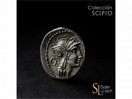 REPÚBLICA ROMANA. Denario. 91 a.C. JUNIA. D. Junius Silanus 