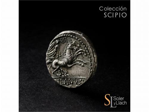 REPÚBLICA ROMANA. Denario. 91 a.C. JUNIA. D. Junius Silanus 