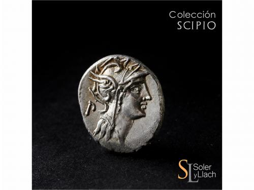 REPÚBLICA ROMANA. Denario. 91 a.C. JUNIA. D. Junius Silanus 