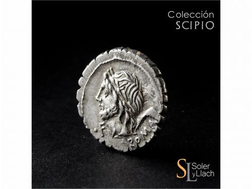 REPÚBLICA ROMANA. Denario. 106 a.C. MEMMIA. L. Memmius L. f.