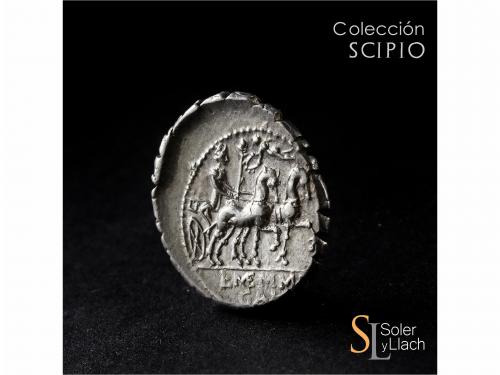 REPÚBLICA ROMANA. Denario. 106 a.C. MEMMIA. L. Memmius L. f.