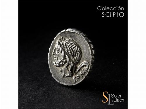 REPÚBLICA ROMANA. Denario. 106 a.C. MEMMIA. L. Memmius L. f.