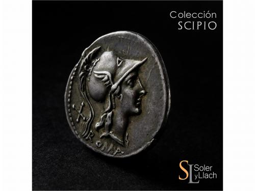 REPÚBLICA ROMANA. Denario. 115-114 a.C. ANÓNIMO. ITALIA CENT