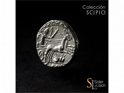 REPÚBLICA ROMANA. Denario. 92 a.C. AELIA. C. Allius Bala. An