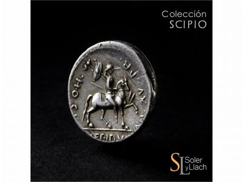 REPÚBLICA ROMANA. Denario. 61 a.C. AEMILIA. M. Aemilius Lepi