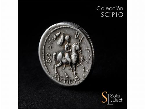 REPÚBLICA ROMANA. Denario. 61 a.C. AEMILIA. M. Aemilius Lepi