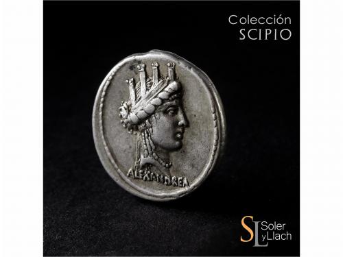 REPÚBLICA ROMANA. Denario. 61 a.C. AEMILIA. M. Aemilius Lepi