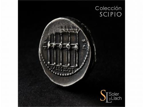 REPÚBLICA ROMANA. Denario. 61 a.C. AEMILIA. M. Aemilius Lepi