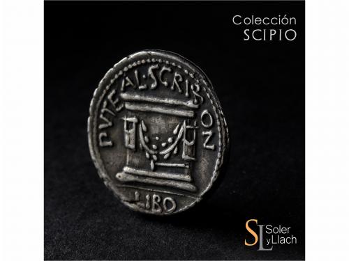 REPÚBLICA ROMANA. Denario. 62 a.C. AEMILIA. Paullus Aemilius