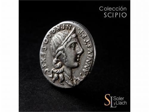 REPÚBLICA ROMANA. Denario. 82-81 a.C. ANNIA. C. Annius y C. 