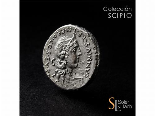 REPÚBLICA ROMANA. Denario. 82-81 a.C. ANNIA. C. Annius y Luc