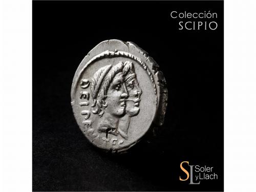 REPÚBLICA ROMANA. Denario. 47 a.C. ANTIA. C. Antius C. f. Re