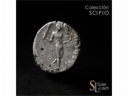 REPÚBLICA ROMANA. Denario. 47 a.C. ANTIA. C. Antius C.f. Res