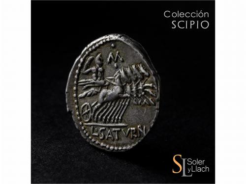 REPÚBLICA ROMANA. Denario. 104 a.C. APPULEIA. Lucius Appulei