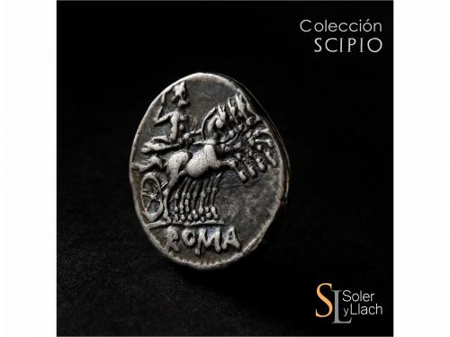 REPÚBLICA ROMANA. Denario. 104 a.C. APPULEIA. Lucius Appulei