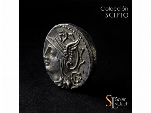 REPÚBLICA ROMANA. Denario. 104 a.C. APPULEIA. Lucius Appulei