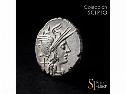 REPÚBLICA ROMANA. Denario. 144 a.C. AURELIA. Aurelius Rufus.