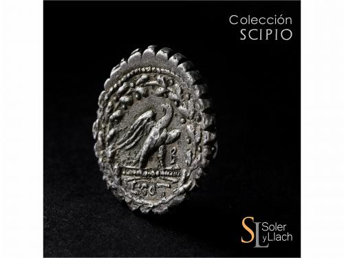 REPÚBLICA ROMANA. Denario. 105 a.C. AURELIA. Lucius Aurelius