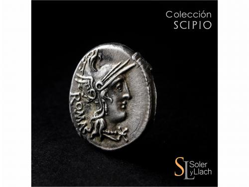 REPÚBLICA ROMANA. Denario. 125 a.C. CAECILIA. C. Caecilius M