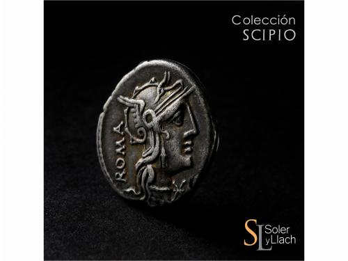 REPÚBLICA ROMANA. Denario. 125 a.C. CAECILIA. M. Caecilius M