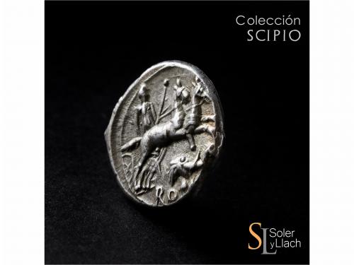 REPÚBLICA ROMANA. Denario. 128 a.C. CAECILIA. Q. Caecilius M