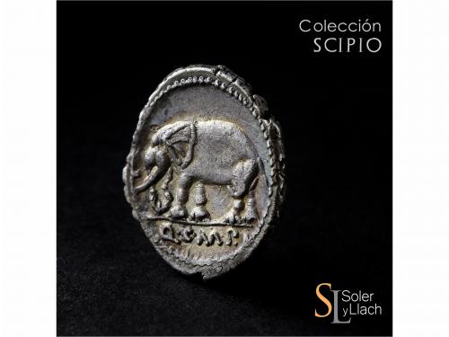 REPÚBLICA ROMANA. Denario. 81 a.C. CAECILIA. Q. Caecilius Me