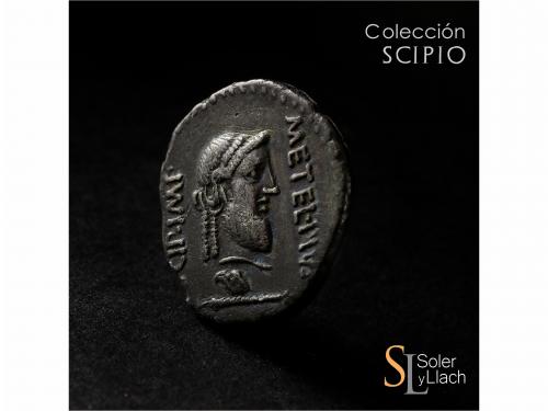 REPÚBLICA ROMANA. Denario. 47-46 a.C. CAECILIA. Q. Caecilius