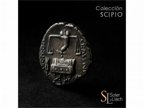 REPÚBLICA ROMANA. Denario. 47-46 a.C. CAECILIA. Q. Caecilius