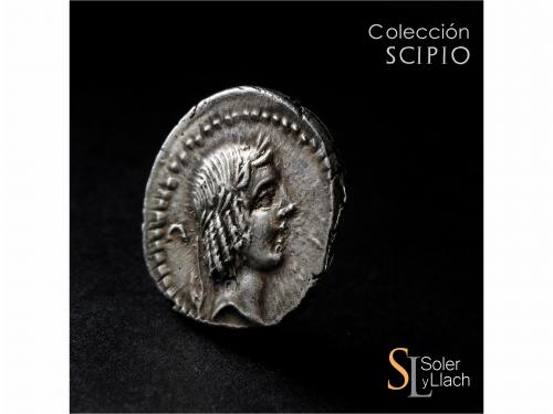 REPÚBLICA ROMANA. Denario. 90-89 a.C. CALPURNIA. L. Calpurni