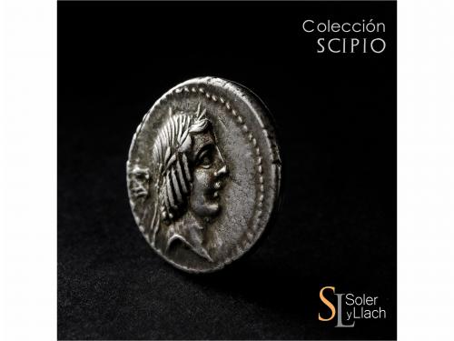 REPÚBLICA ROMANA. Denario. 90-89 a.C. CALPURNIA. L. Calpurni