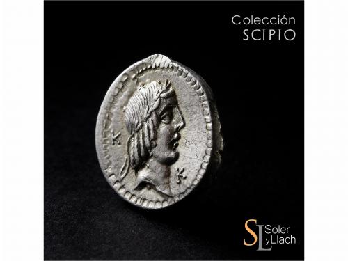 REPÚBLICA ROMANA. Denario. 90-89 a.C. CALPURNIA. L. Calpurni