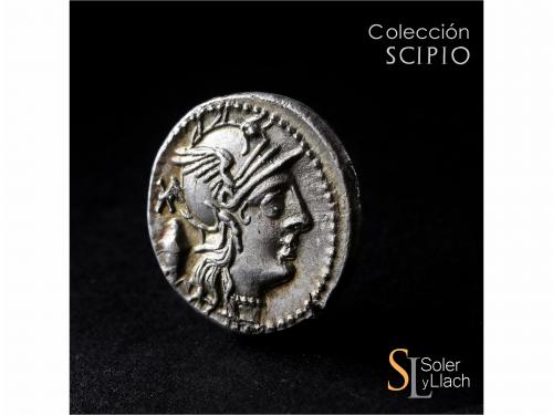 REPÚBLICA ROMANA. Denario. 126 a.C. CASSIA. C. Cassius. Rev.