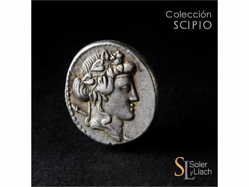 REPÚBLICA ROMANA. Denario. 78 a.C. CASSIA. L. Cassius Q. F. 