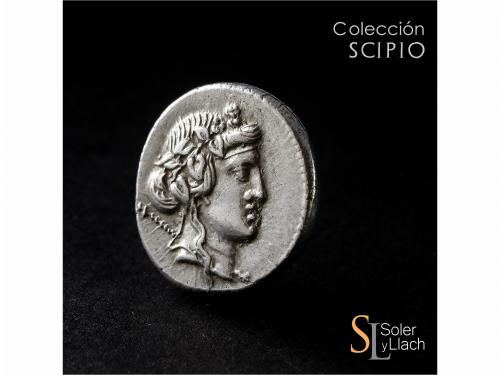 REPÚBLICA ROMANA. Denario. 78 a.C. CASSIA. L. Cassius Q.f. L