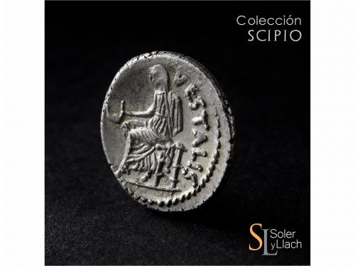 REPÚBLICA ROMANA. Denario. 41 a.C. CLAUDIA. C. Claudius C. f