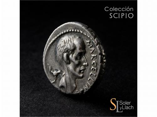 REPÚBLICA ROMANA. Denario. 50 a.C. CLAUDIA. P. Cornelius Len