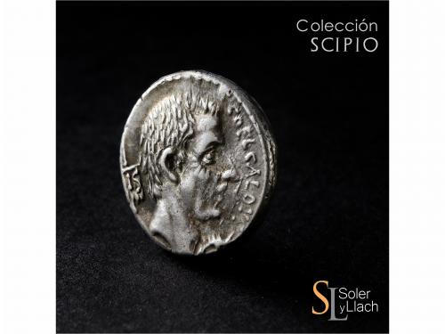 REPÚBLICA ROMANA. Denario. 51 a.C. COELIA o COILIA. C. Coeli