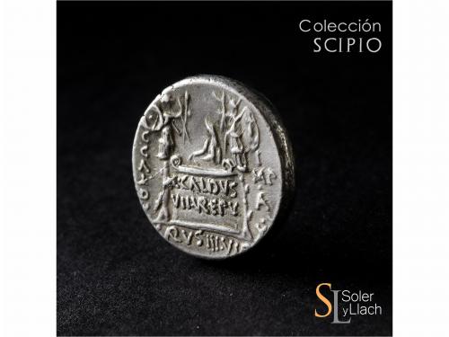 REPÚBLICA ROMANA. Denario. 51 a.C. COELIA o COILIA. C. Coeli