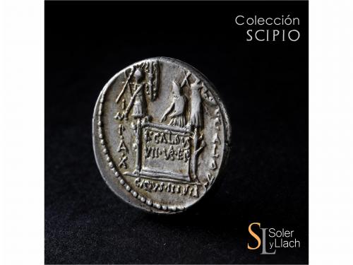 REPÚBLICA ROMANA. Denario. 51 a.C. COELIA o COILIA. C. Coeli