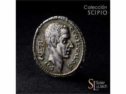 REPÚBLICA ROMANA. Denario. 51 a.C. COELIA o COILIA. C. Coeli