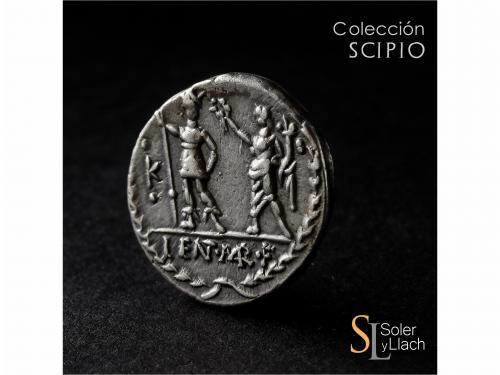 REPÚBLICA ROMANA. Denario. 100 a.C. CORNELIA. Pub. Cornelius