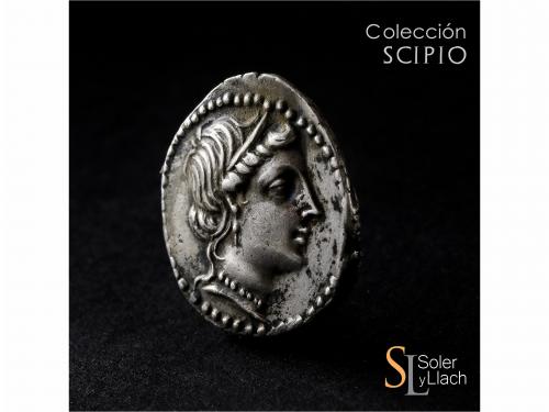 REPÚBLICA ROMANA. Denario. 81 a.C. CORNELIA. L. Cornelius Sy