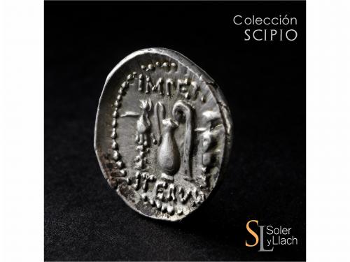 REPÚBLICA ROMANA. Denario. 84-83 a.C. CORNELIA. L. Cornelius