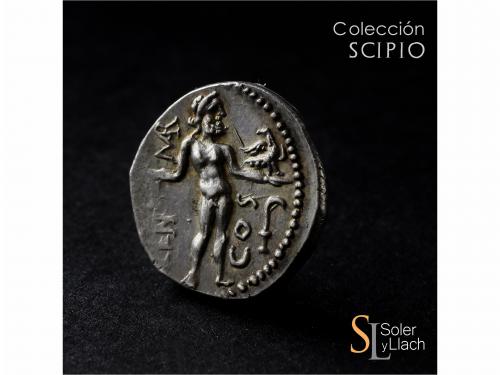 REPÚBLICA ROMANA. Denario. 56 a.C. CORNELIA. L. Cornelius Le