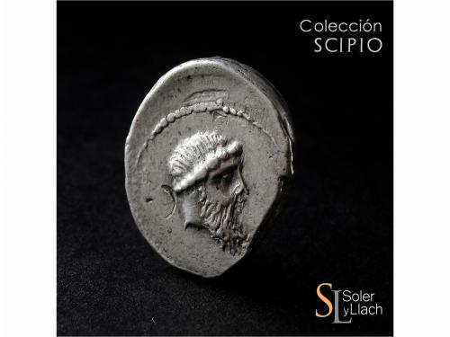 REPÚBLICA ROMANA. Denario. 51 a.C. CORNELIA. L. Cornelius Le