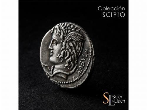 REPÚBLICA ROMANA. Denario. 74 a.C. COSSUTIA. L. Cossitius C.