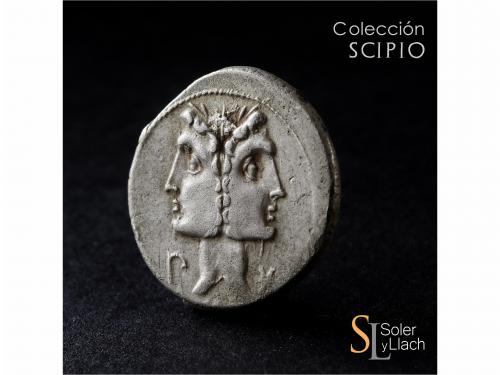 REPÚBLICA ROMANA. Denario. 114-113 a.C. FONTEIA. C. Fonteius