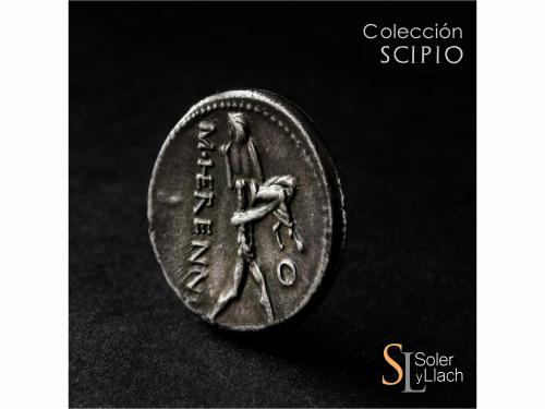 REPÚBLICA ROMANA. Denario. 108-107 a.C. HERENNIA. Marcus Her