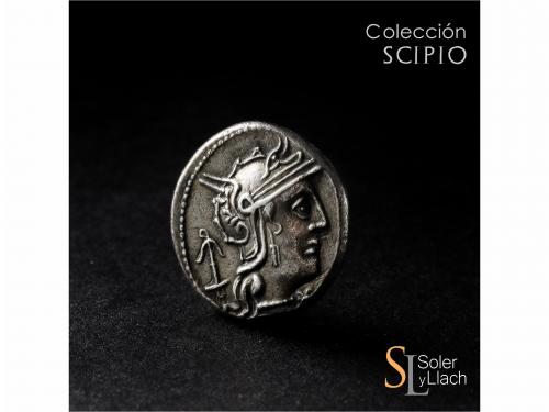 REPÚBLICA ROMANA. Denario. 129 a.C. JULIA. Sex. Julius Caesa