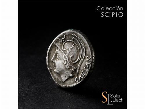 REPÚBLICA ROMANA. Denario. 103 a.C. JULIA. L. Julius L.f. Ca